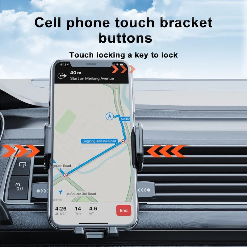 SEAMETAL Sucker Car Phone Holder Mount Stand Suction Cup Smartphone Mobile Cell Support in Car Bracket for Iphone Xiaomi Huawei