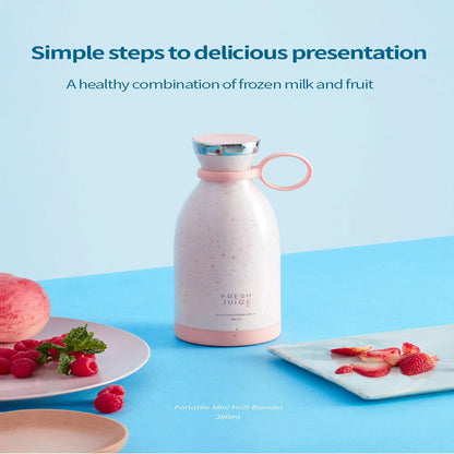 Portable Electric Juicer Blender