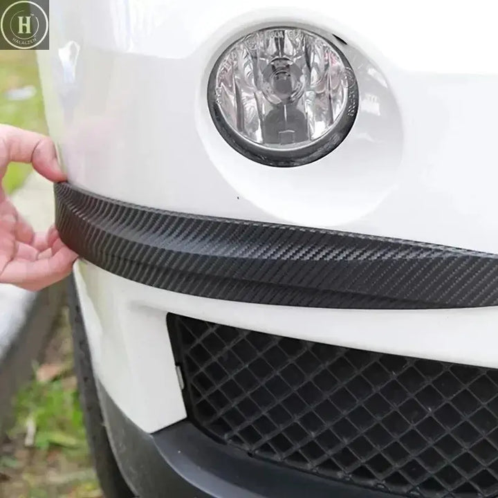 2Pcs Universal Anti-Collision Protector Stickers Car Front Rear Corner Bumper Guard Anti-Scratch Strips Sticker Car Accessories HALALZEN