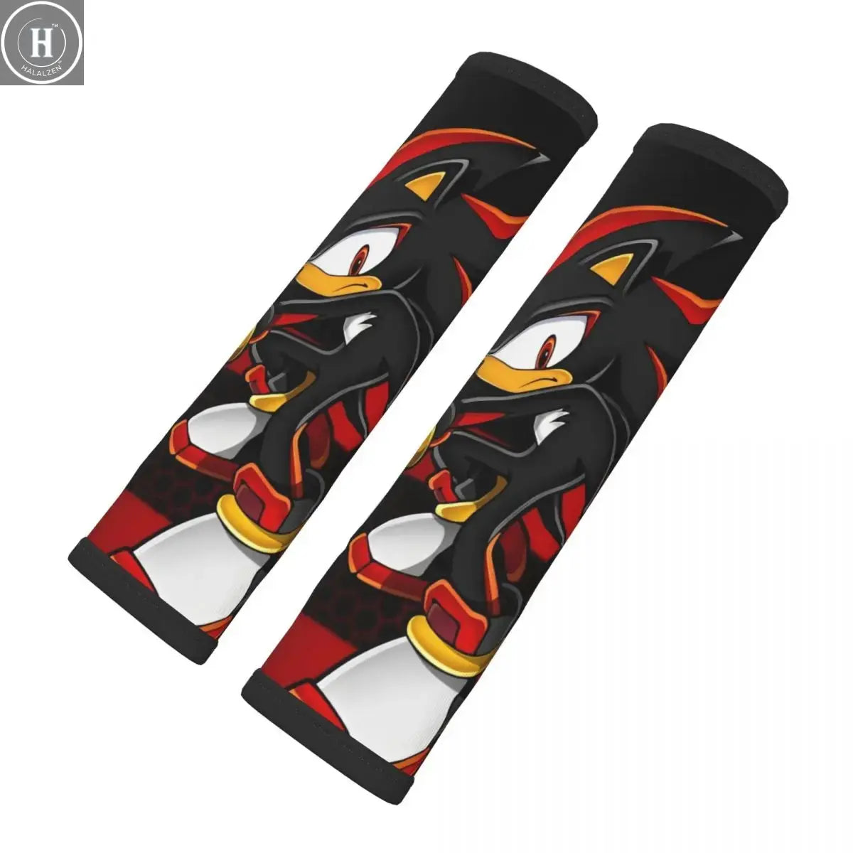 Shadow The Hedgehog Soft Auto Seat Belt Cover for a More Comfortable Driving 2 PCS Seatbelt Shoulder Pad For Cars HALALZEN
