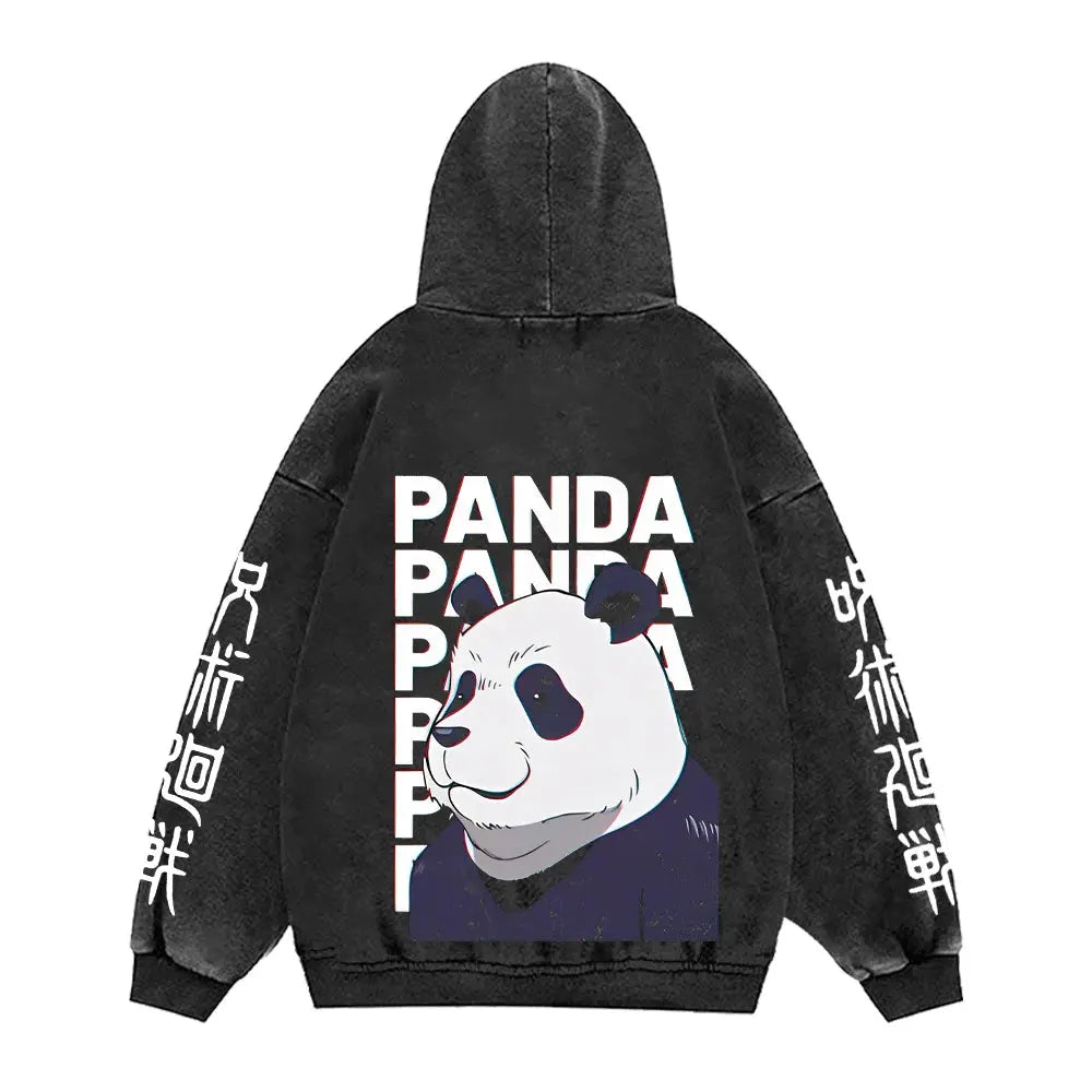 Jujutsu Kaisen Anime Hoodies Men Women 100%Cotton Toji Gothic Manga Sweatshirts Vintage Casual Pullover Fashion Streetwear Daily Halalzen UK