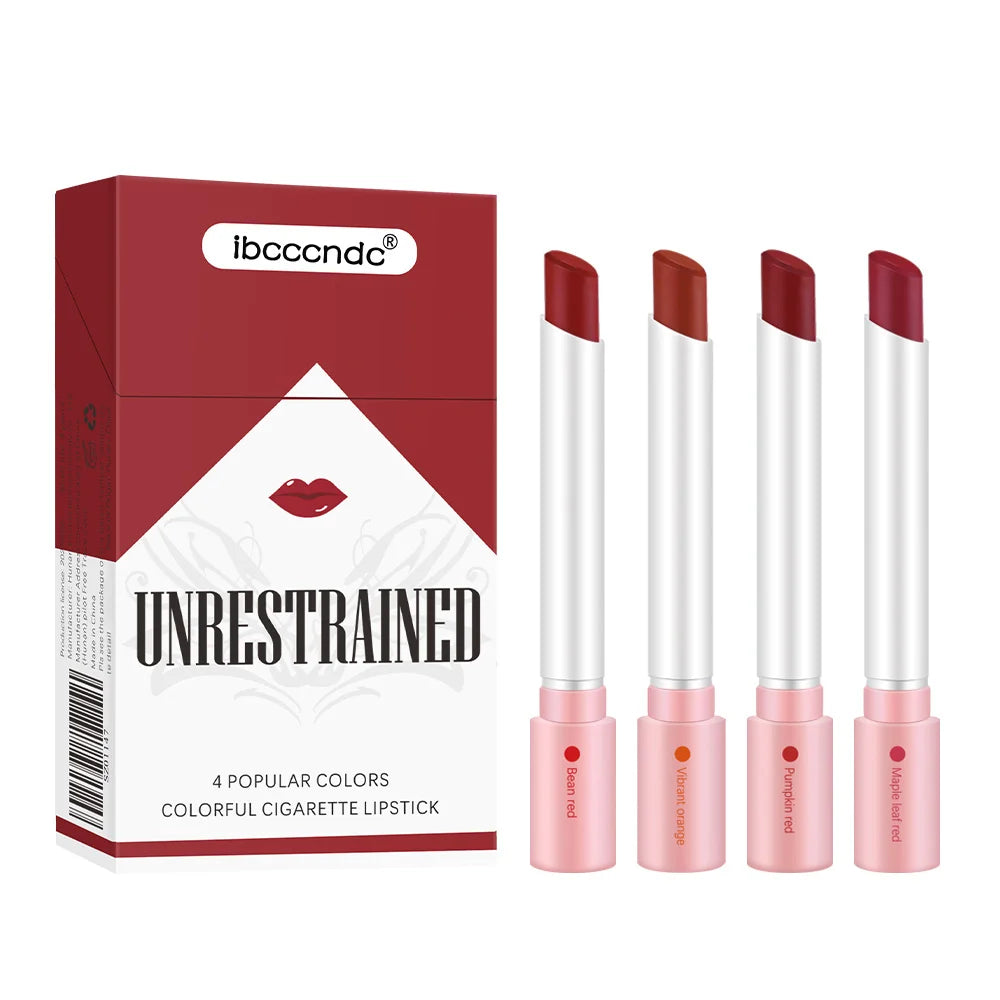4 Colors Matte Lip Gloss Set