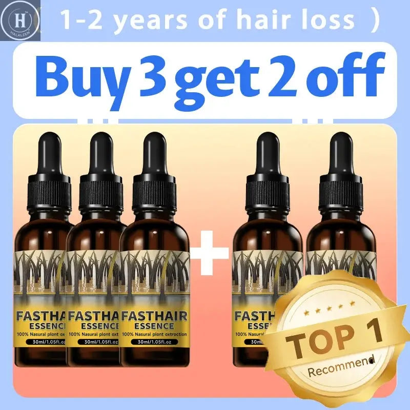 Hair growth plant essence oil beauty care anti hair loss essence natural repair damaged hair HALALZEN