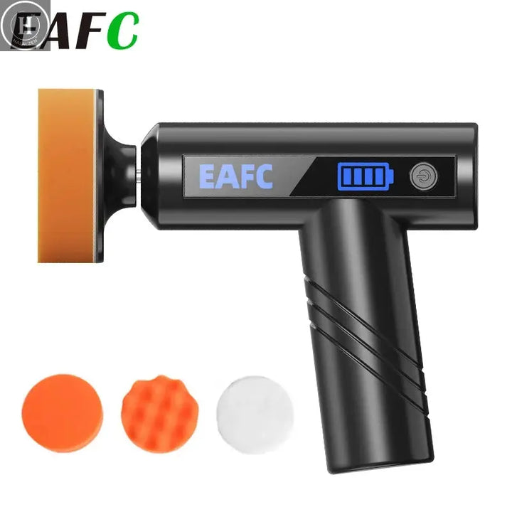 Car Polisher Machine Handheld Wireless Polisher Car Polishing Waxing Machine Power Tool for Car Body Cleanig Waxing Repair HALALZEN