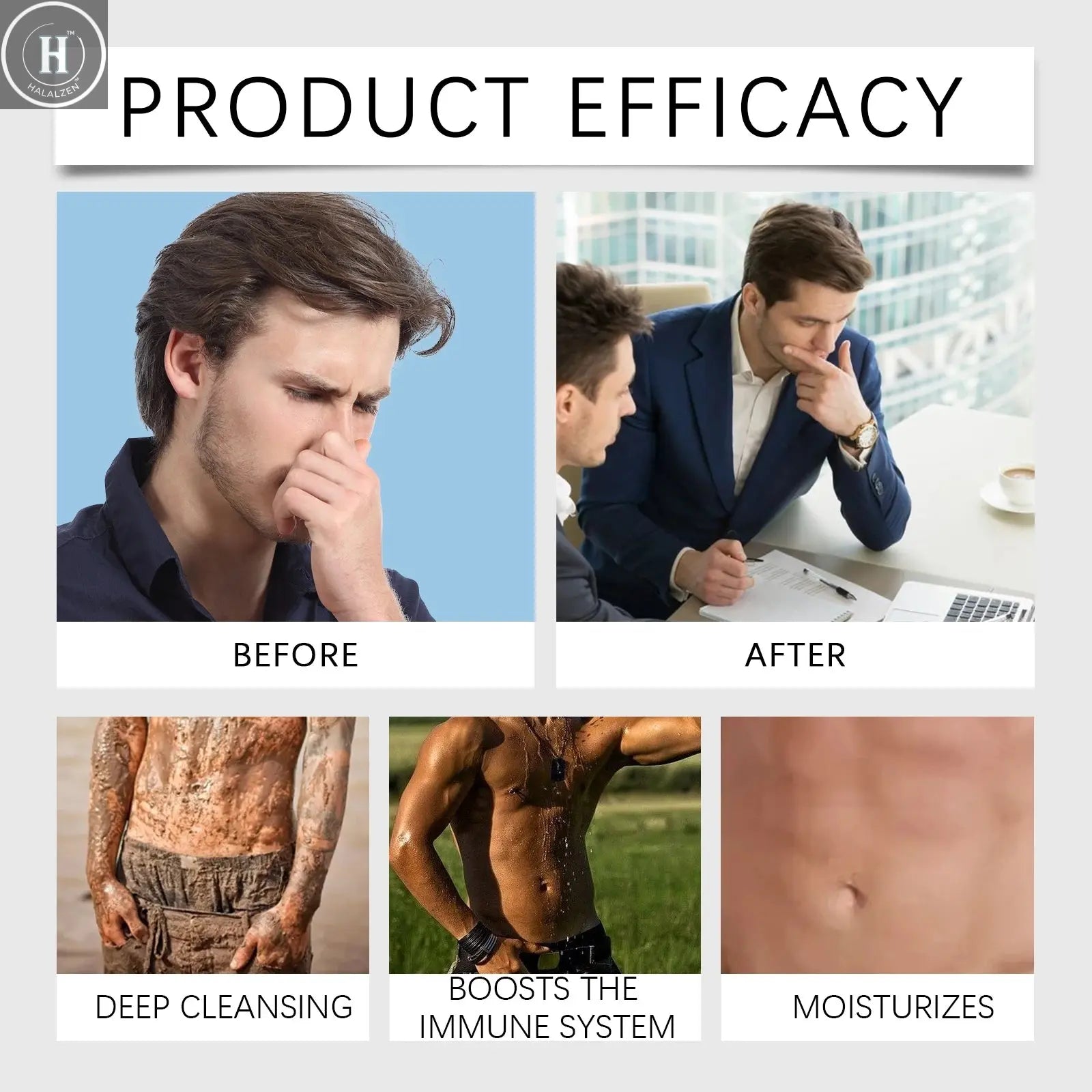 2In1 Shampoo Body Wash For Men Dandruff Oil Control Refreshing Multifunction Hair Shampoo Body Washing Liquid Hair Body Care HALALZEN