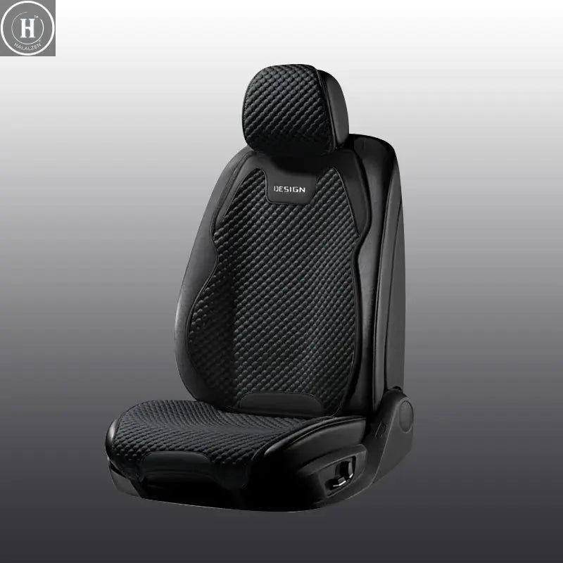 Ice Silk Car Seat Cushion Ventilation Comfortable, Durable Four Seasons Universal Split Single Car Front Seat Cover HALALZEN