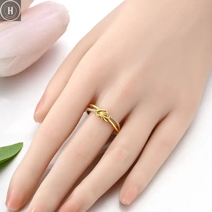 Original 925 Sterling Silver Ring Colorful Heart Crown Bow Bee Flower Crystal For Women Valentine's Birthday Gift DIY Jewelry HALALZEN