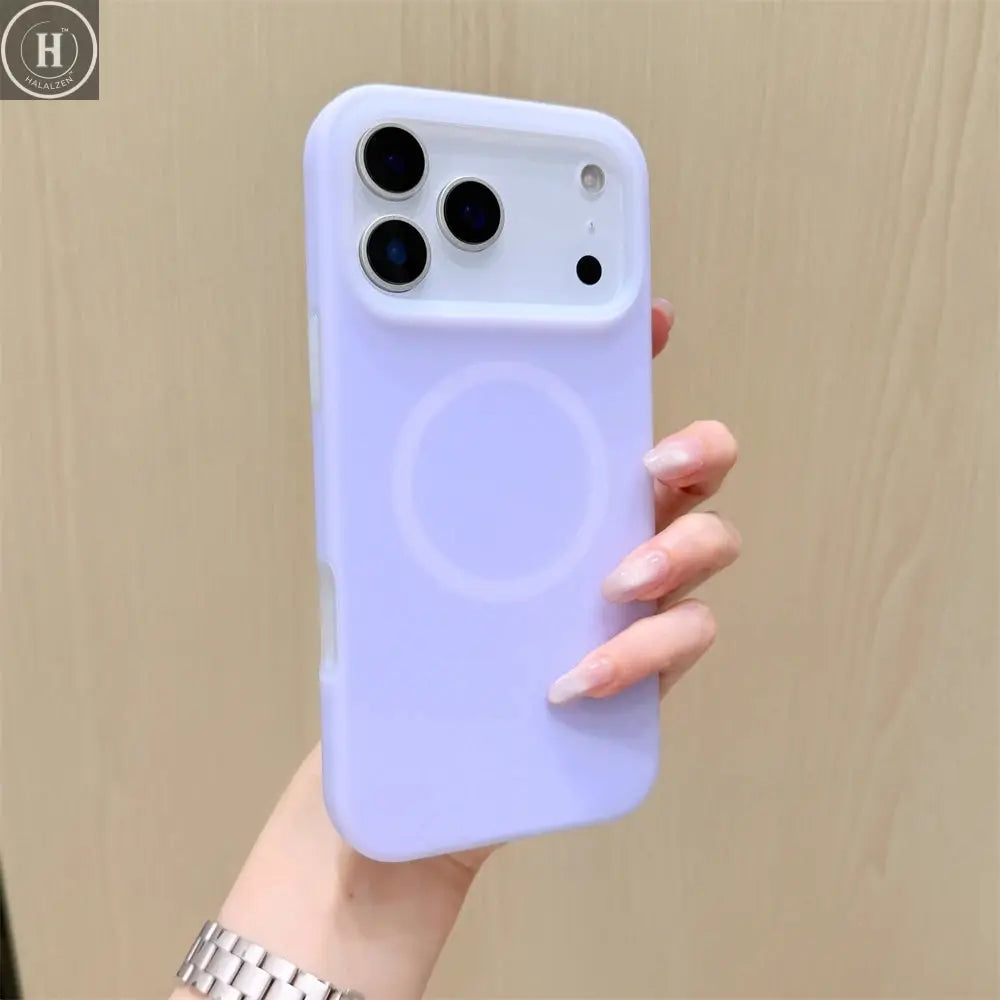 Luxury Jelly Liquid Silicone Magnetic For Magsafe Case For iPhone 17 Air 16 15 14 13 12 Pro Max Plus Shockproof Matte Soft Cover Halalzen UK