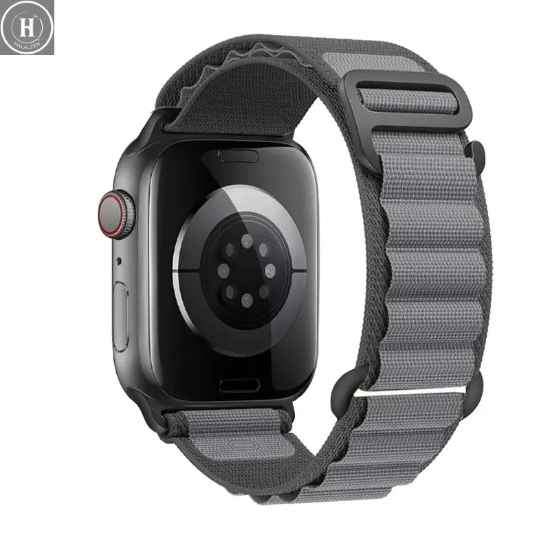 for Apple watch Straps 45mm 46mm 49mm 42mm iwatch Band 44mm 40mm Nylon Alpine bracelet correa Series 10 9 8 7 6 11 SE Ultra 2 3 HALALZEN