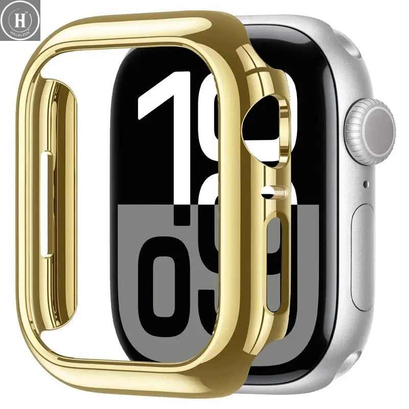 Case for Apple Watch 45mm 41mm 40mm 44mm 42mm 46mm Protective Cover Matte Hard PC Bumper Frame No Glass iWatch 10 SE 9 8 7 6 5 4 HALALZEN