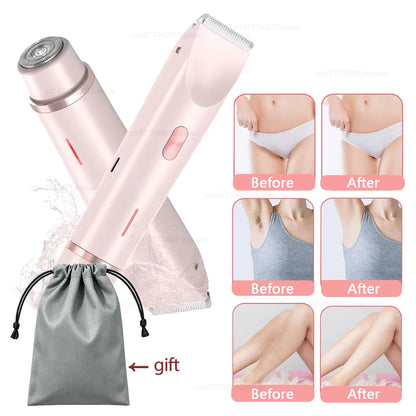 2-in-1 Women's Electric Shaver