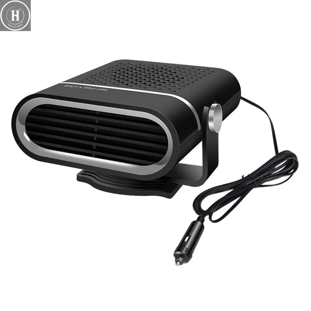 12V/24V Electric Car Heater Fan Fast Heating Window Windshield Defogging Defrosting Heater Non-slip Base Auto Accessories HALALZEN