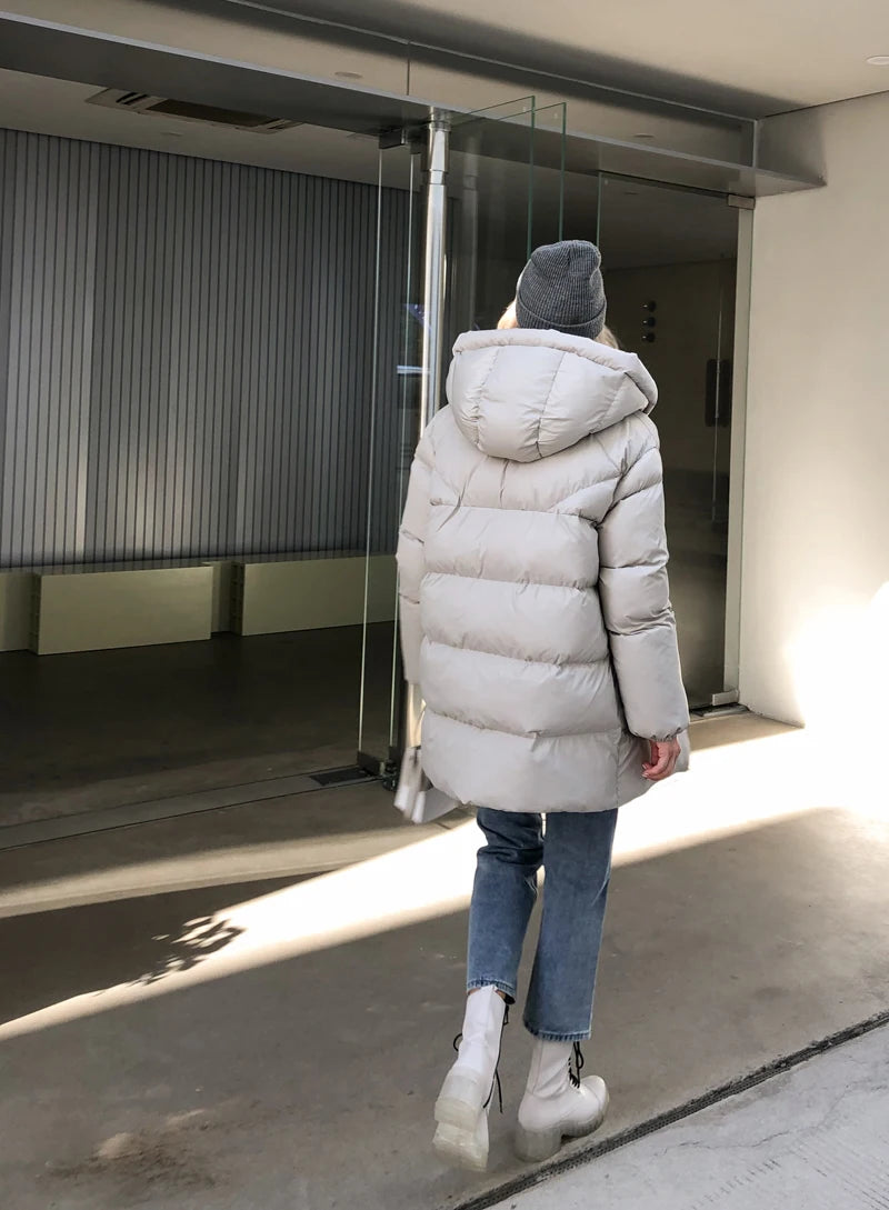 2024 Women Winter Jacket coat Stylish Thick Warm fluff Parka Female water proof outerware coat New Hot