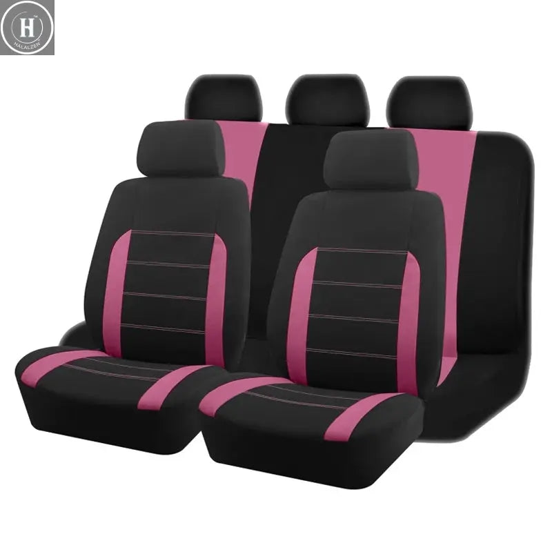 AUTO PLUS Universal Fabric Car Seat Covers Fit For Most Car Suv Truck Van Car Accessories Interior Seat Covers Car HALALZEN