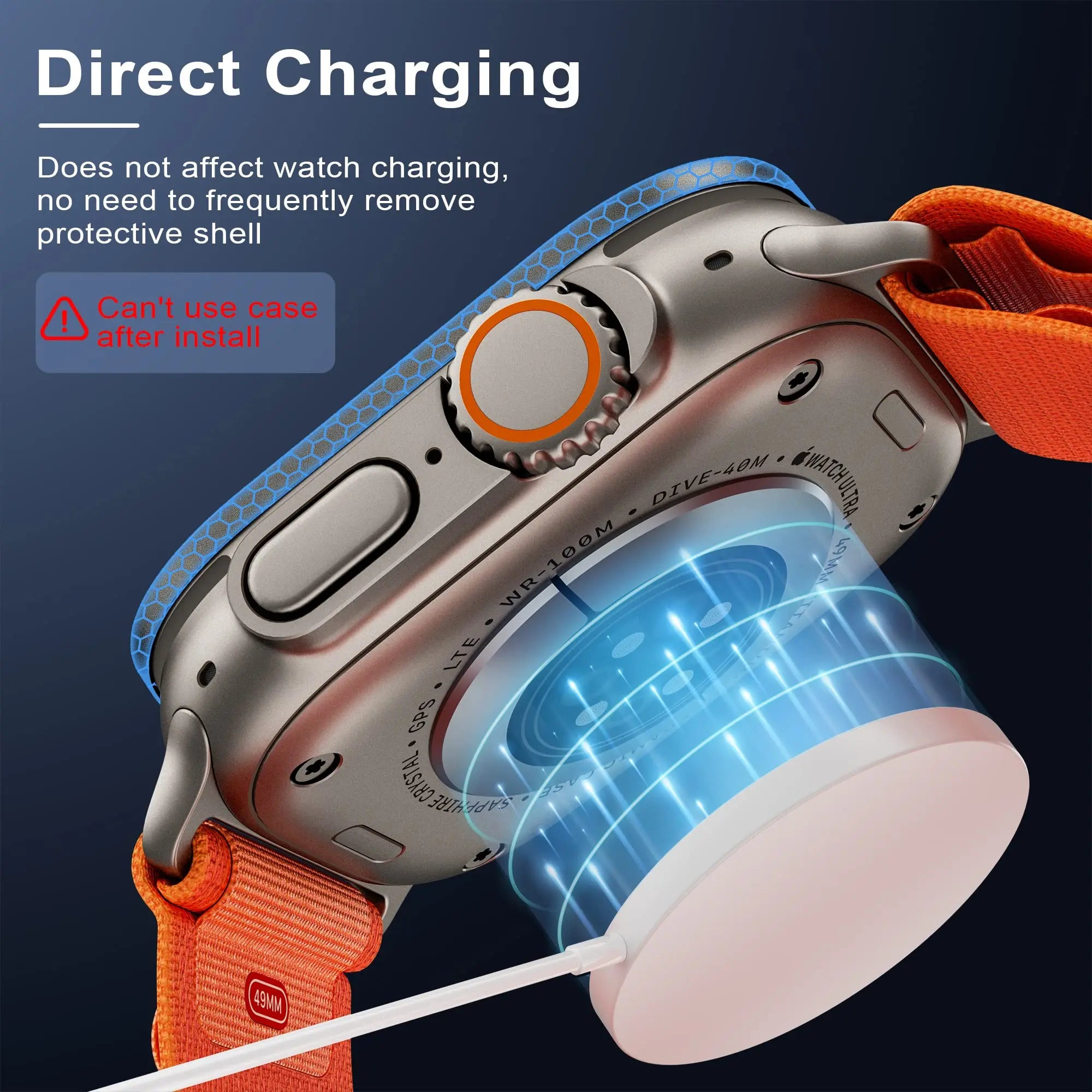 Tempered Glass For Apple Watch Ultra 3 2 49mm Screen Protector Anti-Scratch HD Full Film Metal Bumper iWatch 49mm Accessorie