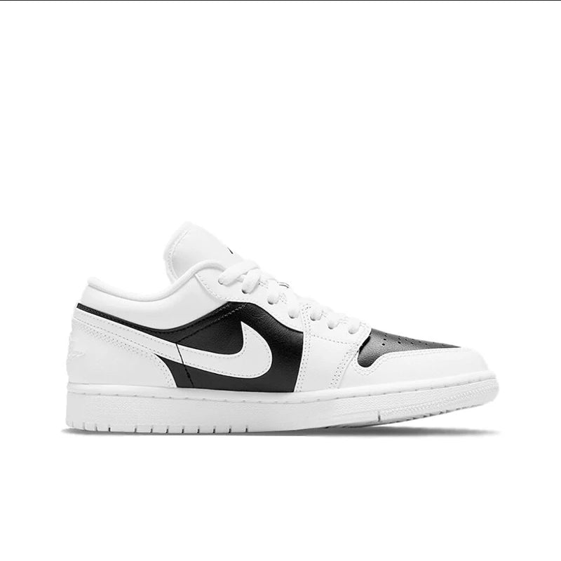 Original Air Jordan 1 Low "Wolf Grey" For Women's and Men's Unisex Trend Retro Low-Top Retro Classic Basketball Shoes