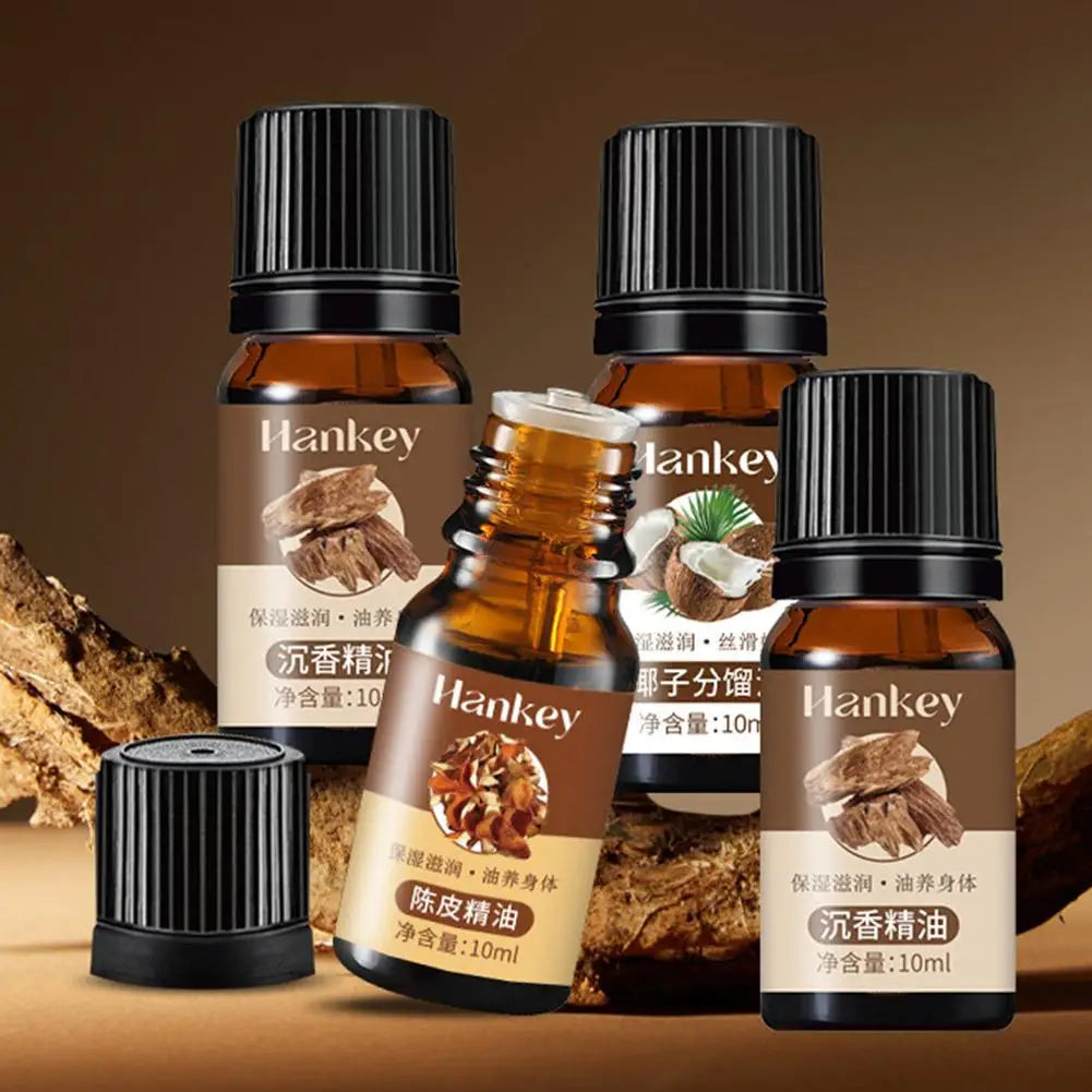 Rose Ginger Mugwort Massage Essential Oil, Scraping And Unblocking Meridian Essential Oil, Body Massage Oil For Body Skin care HALALZEN