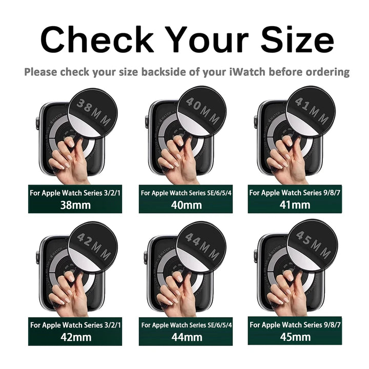 Glass+Diamond Cover For Apple watch case 46mm 40mm 44mm 41mm 42mm 45mm Bling Bumper Protector iWatch Series 11 10 9 SE 7 8 case