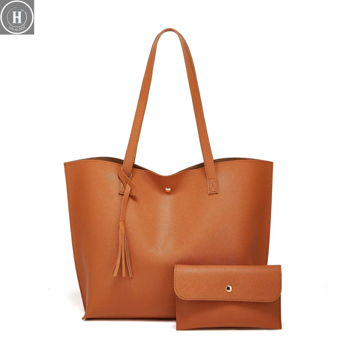 High-capacity ladies business tote bag new fashion handbag cross-border trend ladies shoulder bag large document bag HALALZEN