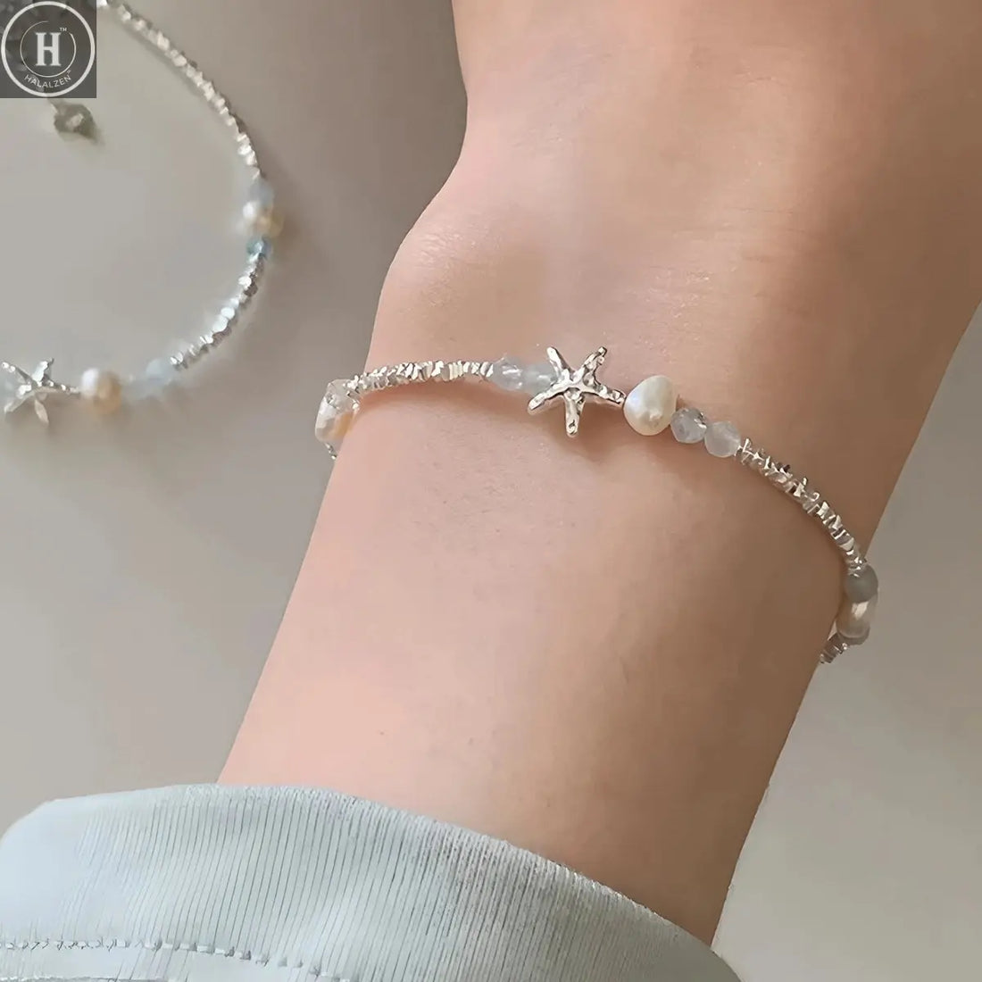 VENTFILLE 925 Sterling Silver Butterfly Bracelet for Girl Bead String Design Insect Fashion Versatile Jewelry Gift Dropshipping HALALZEN