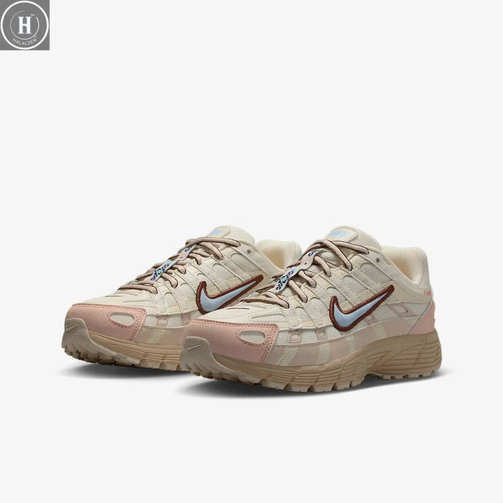 Nike genuine P-6000 Kids II4262-042 Cushioned Durable Low-Top Breathable Sports Shoes HALALZEN