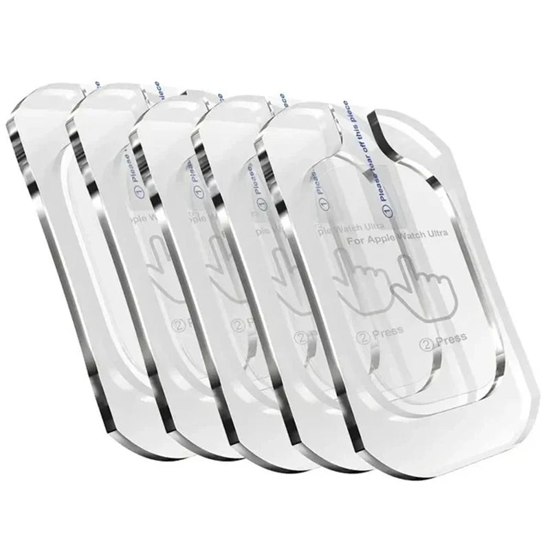 Tempered Glass for Apple Watch Ultra 1 2 3 49mm Anti-Scratch Screen Protector IWatch Ultra Seconds Installation Protective Film