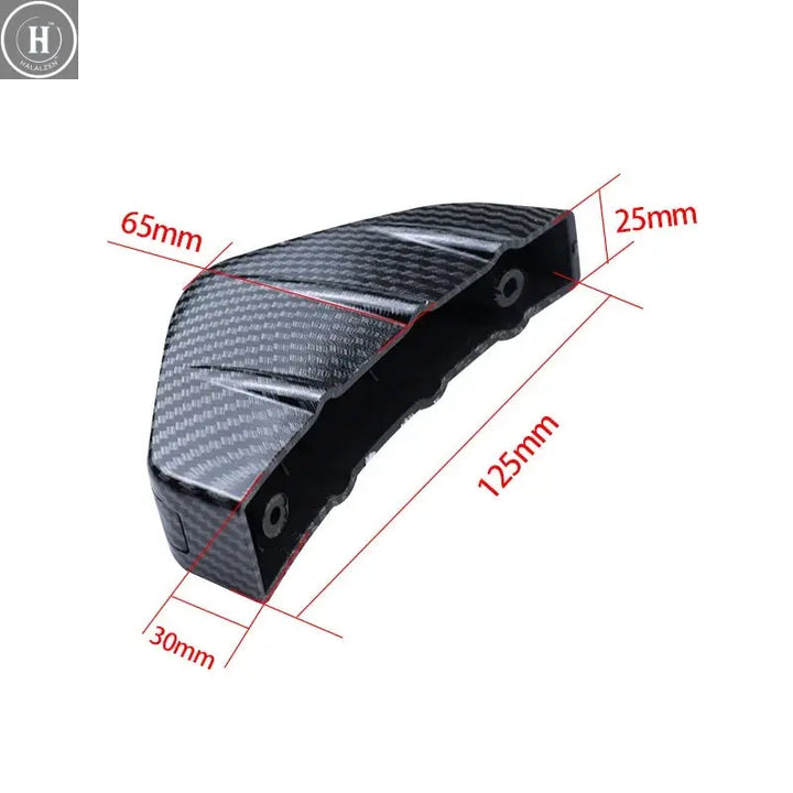 Universal Car Rear Bumper Diffuser Spoiler Abs Anti-collision For Automobiles |-f-| Spare Parts And Accessories HALALZEN