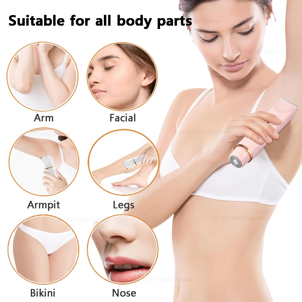 2-in-1 Women's Electric Shaver
