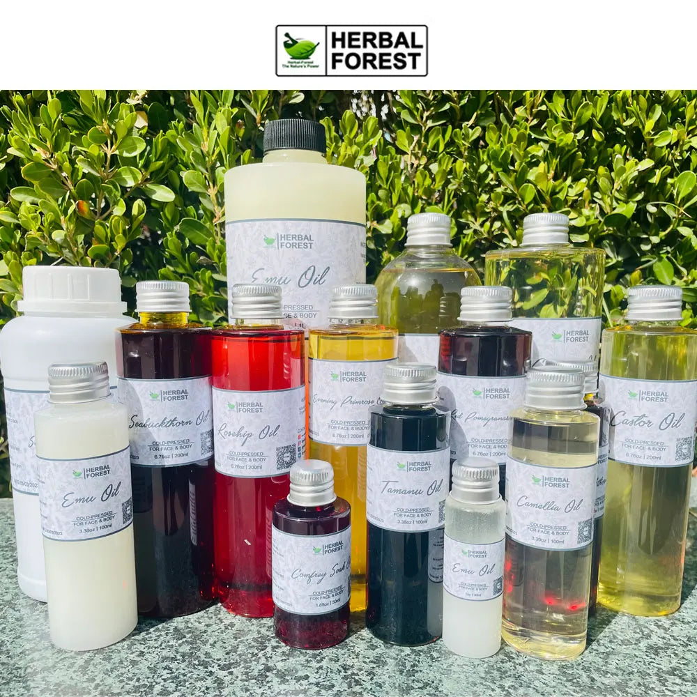 100% Pure Castor Oil  Essential Oil Carrier Oil Aromatherapy Massage Promoting Hair Growth DIY Skin Care Raw Material HALALZEN