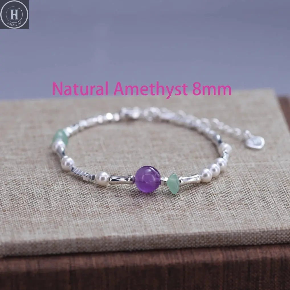 VENTFILLE 925 Sterling Silver Butterfly Bracelet for Girl Bead String Design Insect Fashion Versatile Jewelry Gift Dropshipping HALALZEN