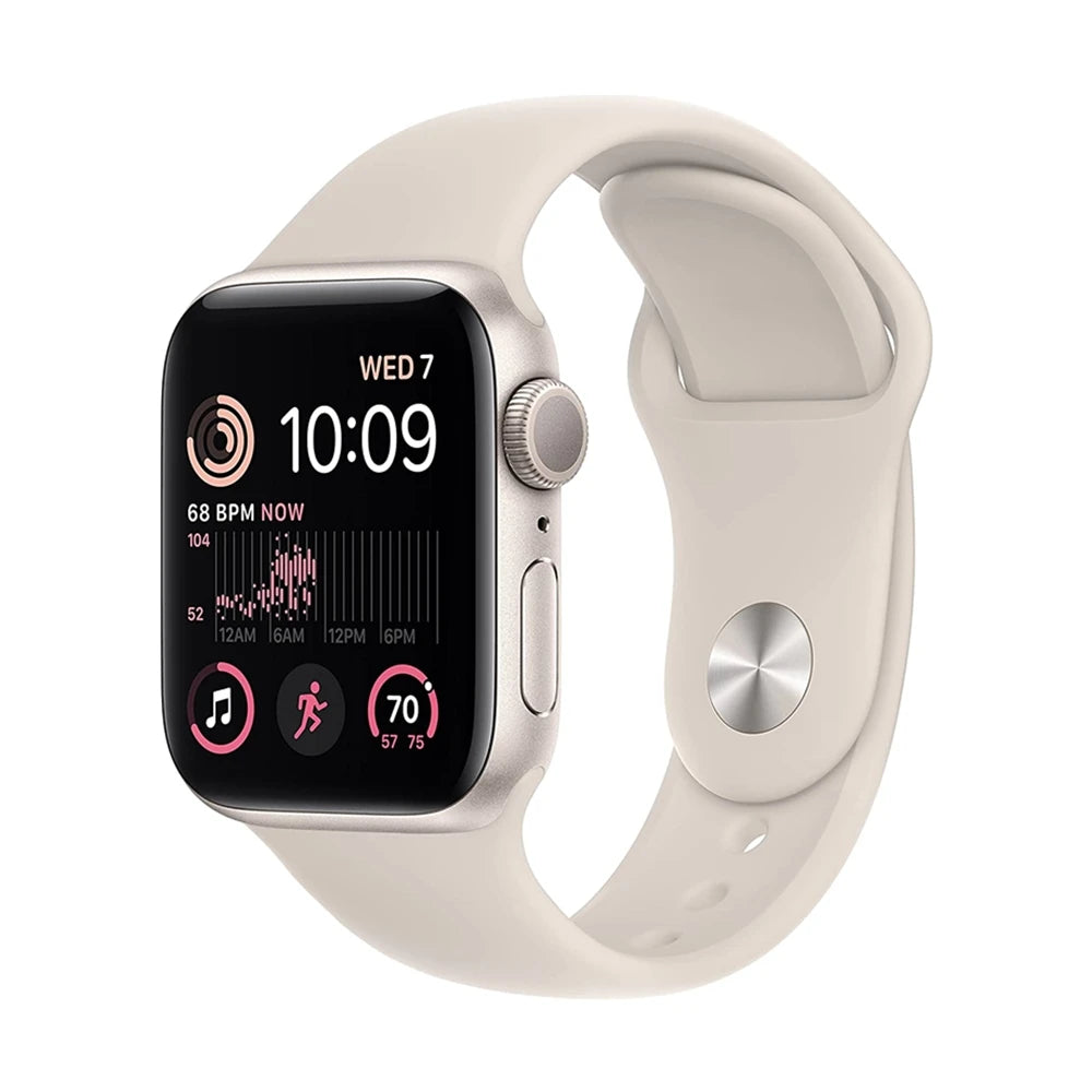 100% Original Apple Watch SE (2nd Gen) 40mm / 44mm Aluminum Case with Sport Band iOS SmartWatch