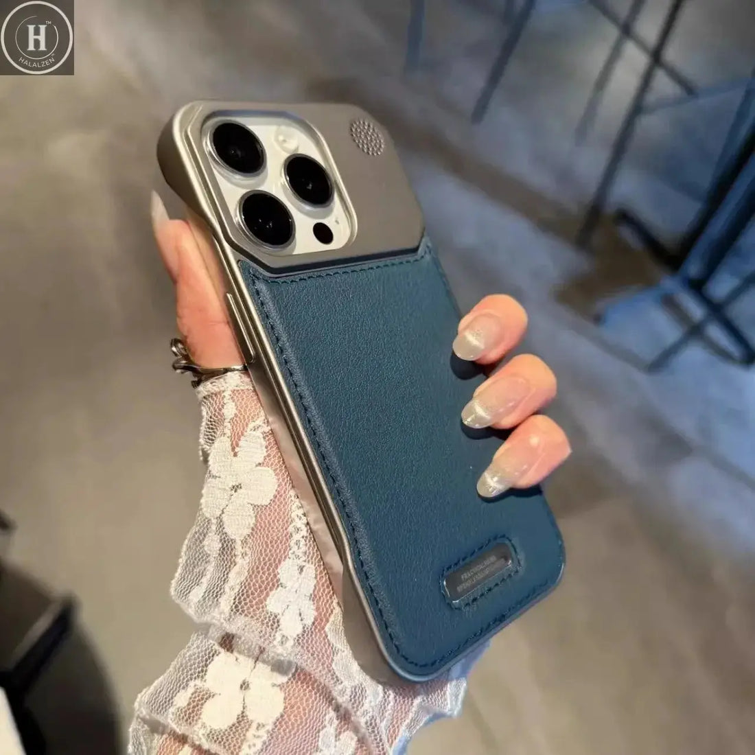 Luxury Frameless Armor Leather Case for iPhone 16 15 14 Plus 13 12 11 Pro Max For Magsafe Magnetic Business Aromatherapy Cover Halalzen UK