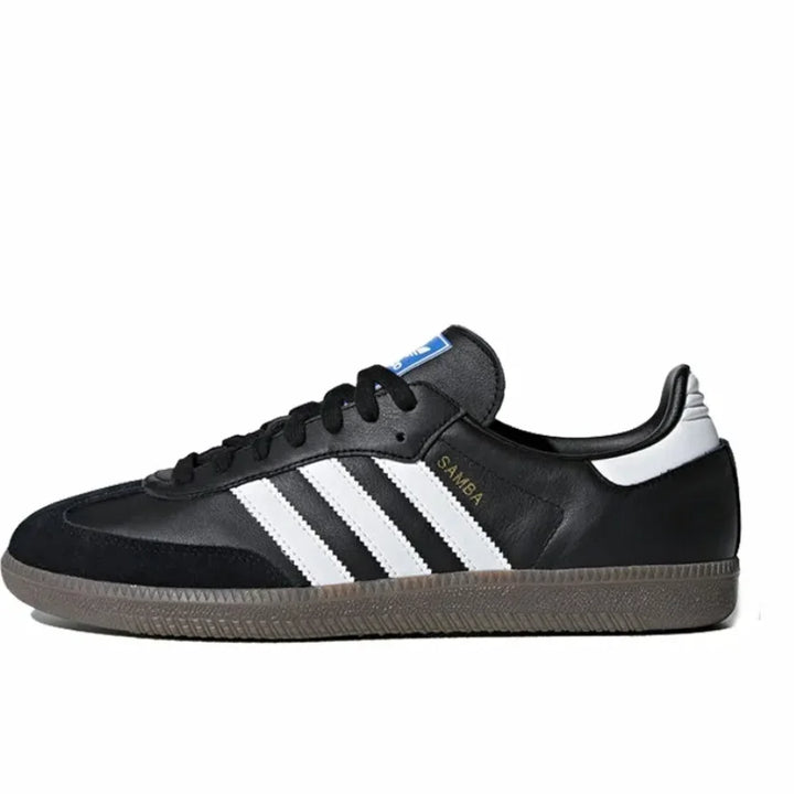 Adidas trendy fashion versatile comfortable wearable non-slip low-top skateboard shoes unisex black and white