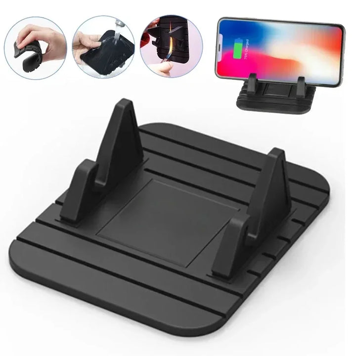 1PC Anti-slip Car Silicone Holder Mat Pad Dashboard Stand Mount For Phone GPS Bracket For iPhone Samsung Xiaomi Huawei Universal