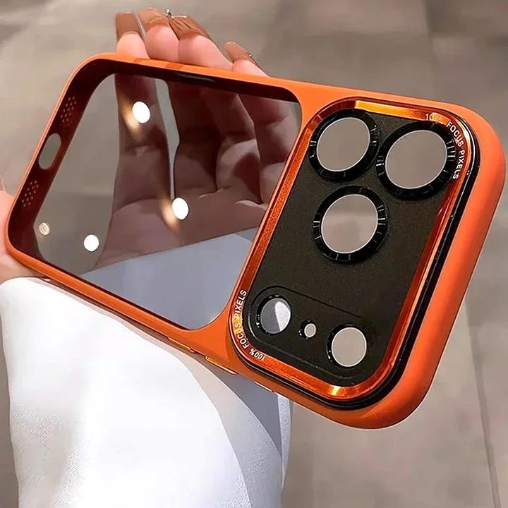 Luxury Transparent Phone Case for iPhone 11 12 13 14 15 16 17 Pro Max Plus Air Clear Protection Shockproof Bumper Cover