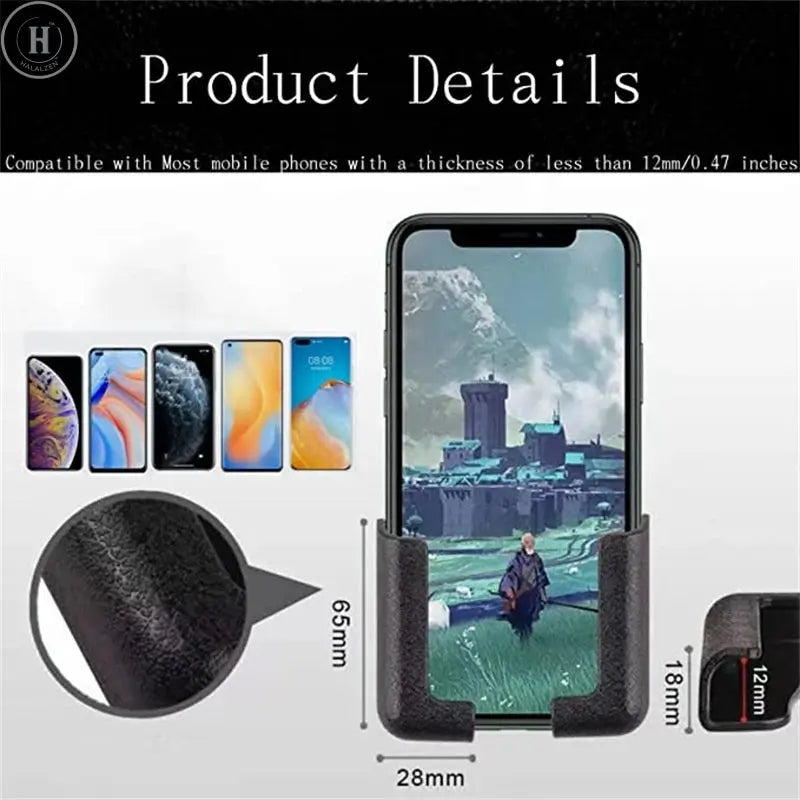 1-2Pair Self-Adhesive Dashboard Phone Mount Holder Car Phone Holder Universal Auto Gravity GPS Stand Rack Car Accessories HALALZEN