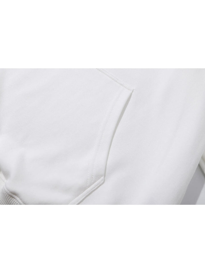 Detroit Football Cotton Hoodie - Relaxed Fit, Classic Crew Neckline - Perfect for Fall and Winter Season