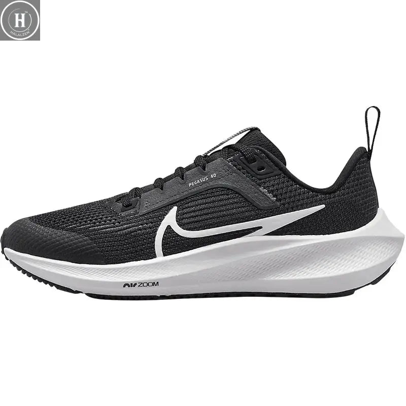 Nike genuine AIR ZOOM PEGASUS 40 GS women's and children's running shoes DX2498-001 HALALZEN
