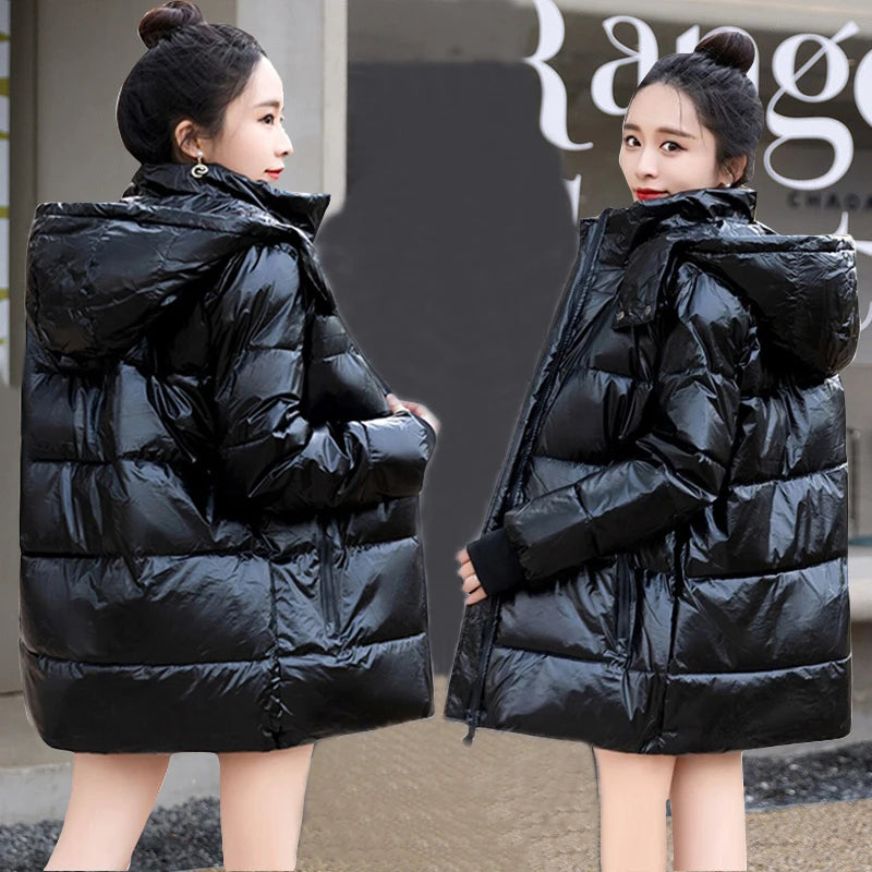 Parkas Waterproof Women Down Jacket 6XL 2023 Winter Jacket Women Plus size Winter Coat Lady Clothing Warm Female Jackets Parkas