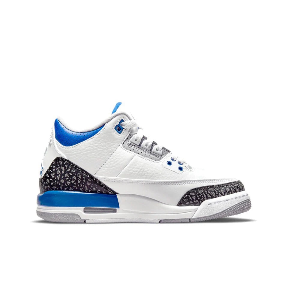 Original Air Jordan 3 “White Cement" GS Size For Women Classic Casual Retro Basketball Sneakers