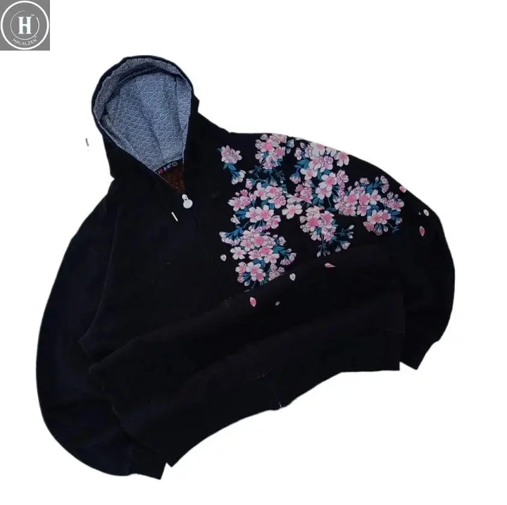 2025 New Fashion Hip-Hop Retro Graphics Oversize Zipper Sweatshirt For Men and Women Y2K Harajuku Goth Casual Joker Street Wear HALALZEN