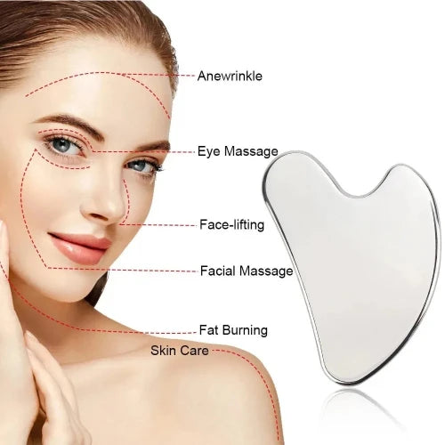 Ice Face Roller &amp; Gua Sha Facial Massage Tool
