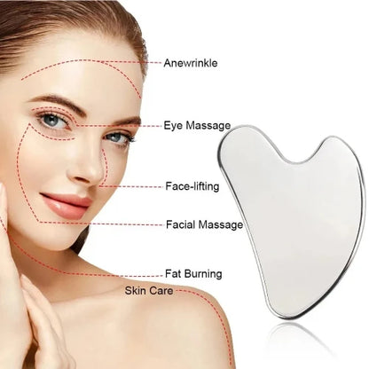 Ice Face Roller &amp; Gua Sha Facial Massage Tool