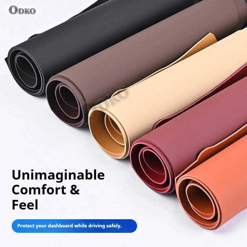 For MG ONE Leather Car Dashboard Sun Shade Mat Instrument Desk Non-slip Cover leather Accessories Interior Mouldings