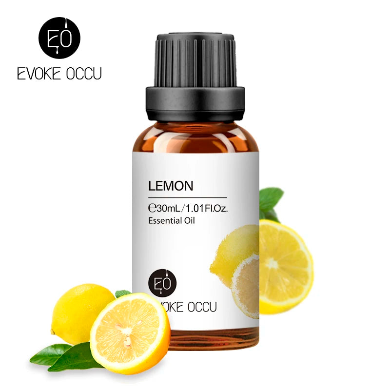 30ML Pure Jasmine Rose Mint Lavender Vanilla Essential Oil for Diffuser, Humidifier, Massage, Skin Hair Care, Soap Candle Making HALALZEN