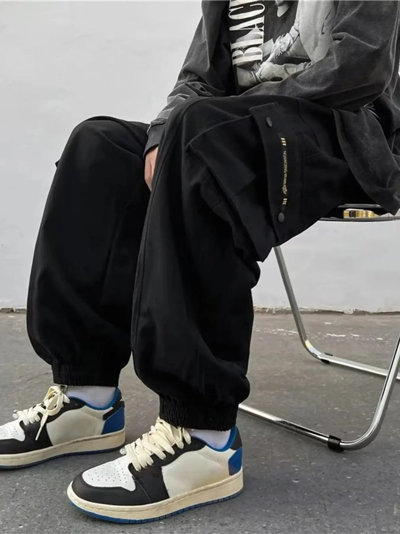 Cargo pants men's underpants underpants pant pants pants large ankle bottom pants work easy pants work fit pantsSummer andWinter Halalzen UK