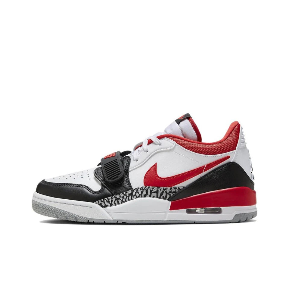 Original Air Jordan Legacy 312 Low 'Bulls' For Men's  Retro Casual Classic Street Basketball Shoes