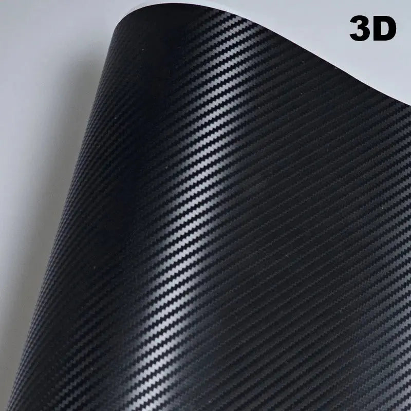 Carbon Fiber Vinyl Car Body Wrap Matte Accessories Glossy Black Sticker 3D 4D 5D 6D Auto Foil Cover Motorcycle Decoration Film Halalzen UK