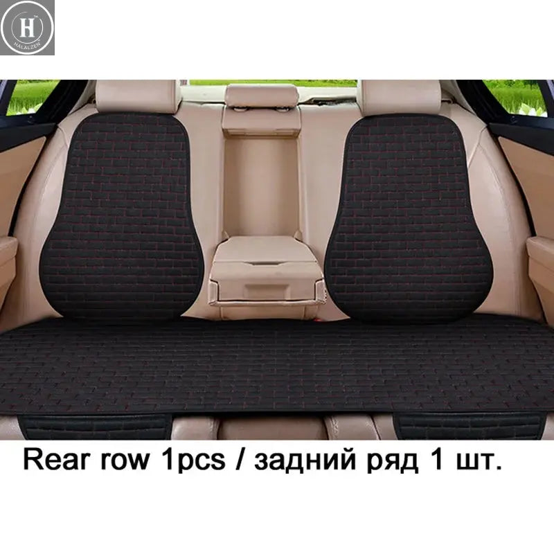 Car Seat Front Rear Cushion Breathable Cover Saeat Universal Seat Protector Back Seat Cushion Front Rear Car Supplies HALALZEN