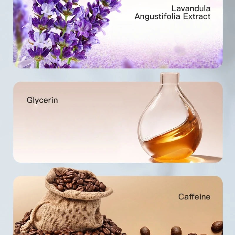 230ml Body Massage Essential Oil, Containing Glycerin, Lavender Extract, Caffeine, and Other Ingredients, Warming Massage Oil Helps to Improve and Tighten the Skin, Especially Suitable for Use after Exercise or Long Periods o